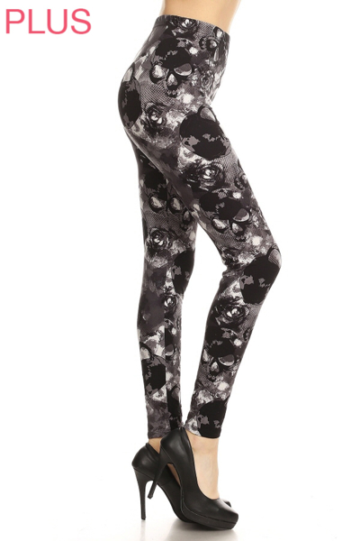 Leggings Depot. Products tagged with 'skull